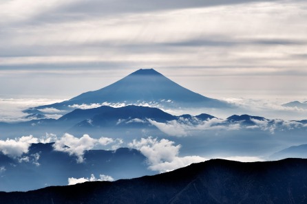 Mt Fuji clouds